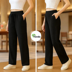[¡Pagá 2 y Llevá 3!] Pantalón Femenino Vick de Algodón Peruano y Seda Fría