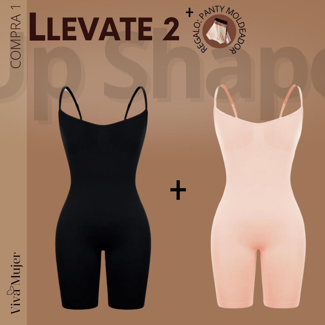 [Llevá 2, Pagá 1] Body Moldeador Up Shaper + Regalo Culotte Modelador